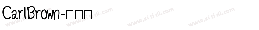 Carl Brown字体转换